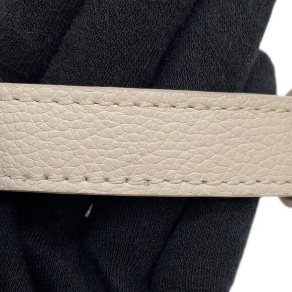 LOUIS VUITTON LV Summer Handle Monogram Empreinte Leather Beige M46545 - Picture 8 of 16